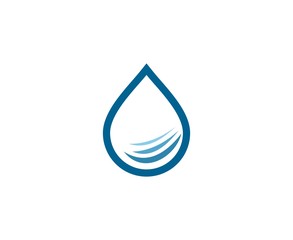 Water drop logo