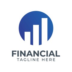 Market Statistic Report Logo Template