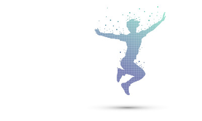 felicità, allegria, attività fisica © xyz+