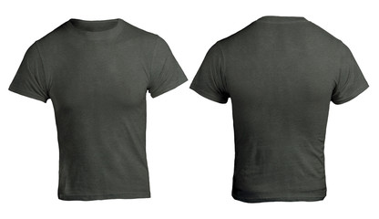 Black Shirt Design Template, Heather Color Shirt