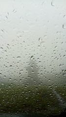 rain drops on window