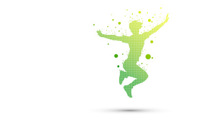 felicità, allegria, attività fisica © xyz+