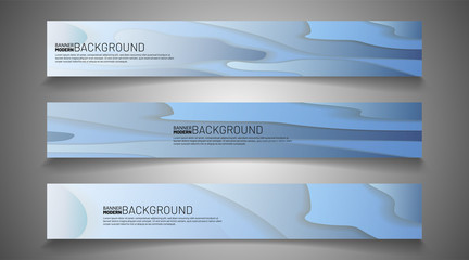 Fototapeta premium Set banner background for your design. vector graphic design illustration. suitable for your background design
