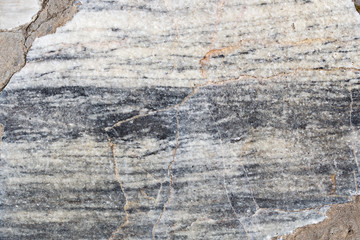 An element of ancient marble surface in an old building