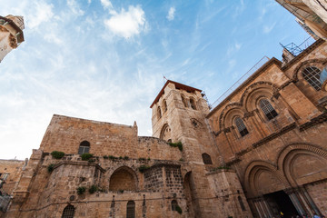 Fototapeta na wymiar Church of the Holy Sepulcher, Jerusalem, Israel.