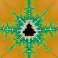 Abstract mandelbrot fractal, digital artwork for creative graphic design