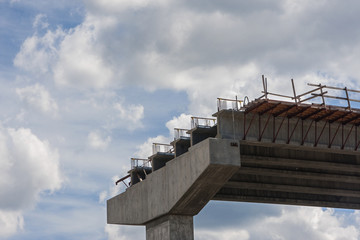 Bridge Overpass Under Construction In Metro Atlanta Area