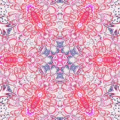 Purple light fractal flower, digital artwork for creative graphi