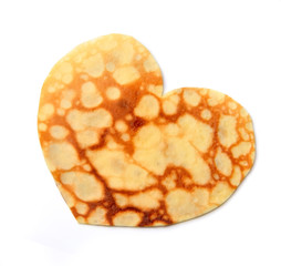 Pancake heart.