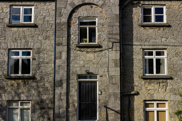 Fototapeta na wymiar A generic building in Kilkenny Ireland, lots of windows