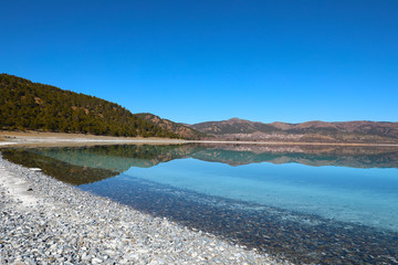General view of Salda lake 