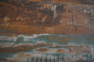 arrière plan, bois teinté