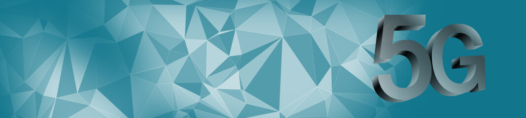 Design triangular abstract presentation shapes 5G internet, random gradient web