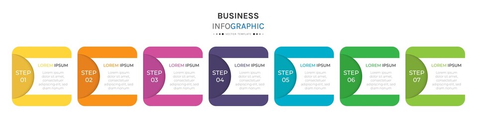business infographic with steps or options. can be used for workflow layout, diagram, business step options, banner, web design.