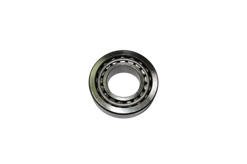 Automotive bearings, roller bearing isolated on a white background.	