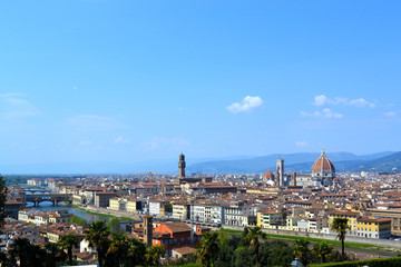 Fototapeta na wymiar panorama of florence