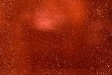 Fototapeta premium Dust on a glass table