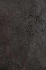 Black background. Empty. Paint. Canvas.