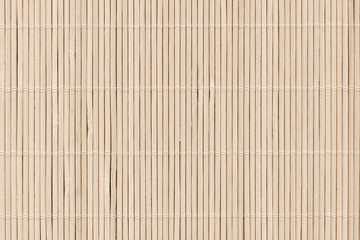 High Resolution Bamboo Rustic Place Mat Slatted Interlaced Coarse Texture Detail