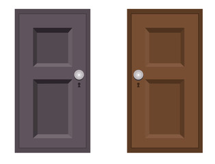 Two simple doors