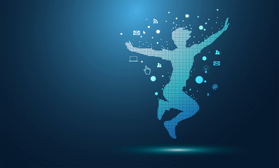 studenti, informatica, felicità © xyz+