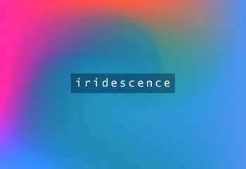 Abstract iridescent background with colorful pastel stains.