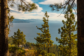 Views of Lake Tahoe from Historic Stateline Fire Lookout