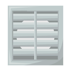 Ventilation grate vector icon.Cartoon vector icon isolated on white background ventilation grate.