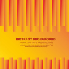 vector colorful orange yellow abstract background design