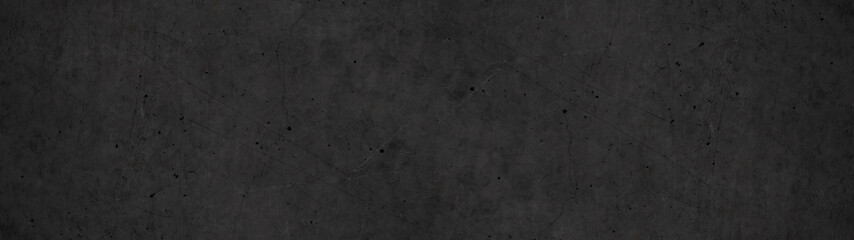 black stone concrete texture background anthracite panorama banner long