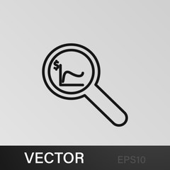 Business diversification, money diversification, financial planning icon. Element of money diversification illustration. Signs and symbols icon for websites, web design, mobile app