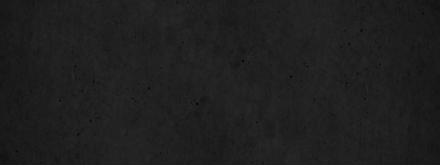 black stone concrete texture background anthracite panorama banner long