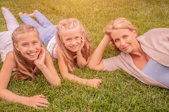 happy family exciting about having a baby