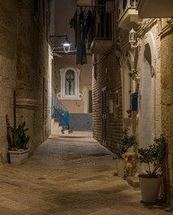 Fototapeta na wymiar Monopoli on a summer evening, Bari Province, Puglia (Apulia), southern Italy.