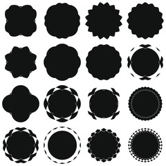 Badge, &eacute;cusson, bouton, macaron, cocarde, &eacute;tiquette, logo