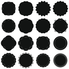 Ecusson , macaron, etiquette, logo