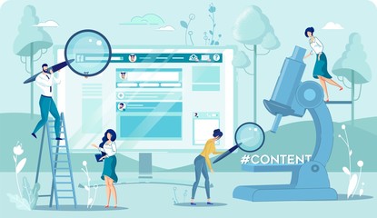 Studying Site and Analyzing Its Content Carefully