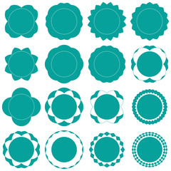 Badges - Serie 2 - complet - noir