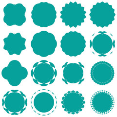 Badges - Serie 2 - complet - noir