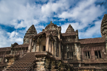 Angkor Wat, City or Capital of Temples is a Hindu temple complex in Siem Reap Cambodia