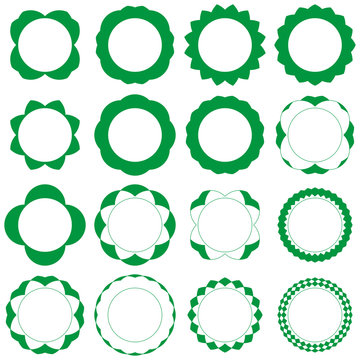 Badges - Serie 2 - complet - vert