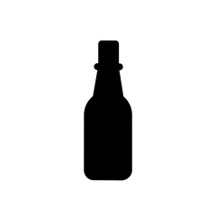 champagne icon. flat illustration of champagne - vector icon. champagne sign symbol