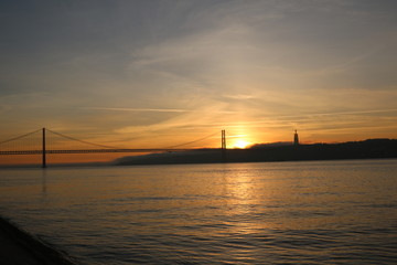 Fototapeta premium amanhecer em Belém lisboa