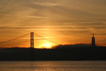amanhecer em Belém lisboa