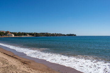 Sea front in the south of france