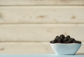 Blackberry Berries. Vitamins, healthy food and proper nutrition.