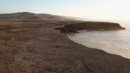 Nature from a camera in the middle of winter in the Canary Islands