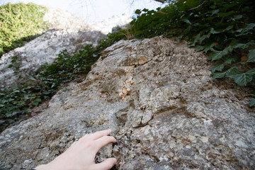 Berühren von Felsen #2