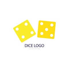 dice logo vector