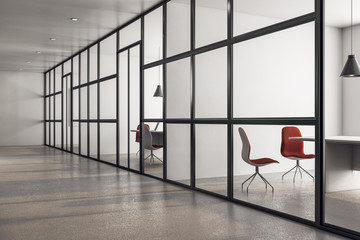 Contemporary workplace hall